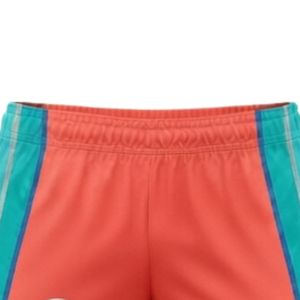 Pantalones Cortos de Netball Sublimados en Color Coral Turquesa Unisex, Uniformes Deportivos Ligeros de Poliéster, Ropa Deportiva para Equipos, Ropa de Alto Rendimiento - Product Image 6