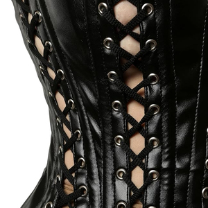 Corset en cuir élégant pour femmes, prix de gros, nouveau design, corset en cuir pour femmes personnalisé - Product Image 4