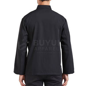 Veste de chef à manches longues, vêtements de cuisine respirants, anti-rides, durables, tenue de travail professionnelle pour la cuisine - Product Image 2