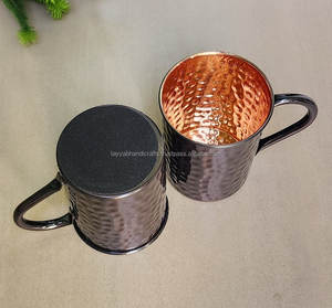 Moscow Mule Cuivre Tasse Hautement Conçu En Laiton Métal Religieux Gravure Hôtel Bar Voyage Usage Domestique - Product Image 5