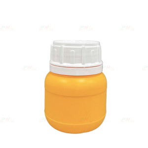 ขวดพลาสติก HDPE/COEX ทรงกลม ขนาด 150 มล. เส้นผ่านศูนย์กลางคอขวด 50 มม. พร้อมฝาเกลียวแบบสองริ้ว สำหรับการเกษตร/เคมีภัณฑ์/ปุ๋ย - Product Image 4