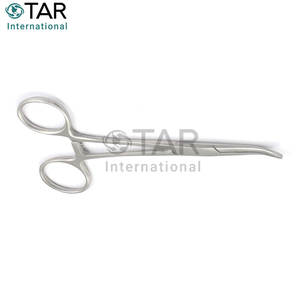 คีมหนีบห้ามเลือดแบบล็อคปลายโค้ง ขนาด 5.5 นิ้ว อุปกรณ์ผ่าตัด ทางการแพทย์ ทันตกรรม สัตวแพทย์ ใช้กับด้ามจับแบบรัดล็อคได้อย่างปลอดภัย - Product Image 4