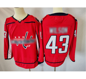 Custom Premium Men's Ice Hockey Jersey Uniform OEM Service Heat-Transfer Printed Breathable Quick Dry 100% Polyester - Product Image 5