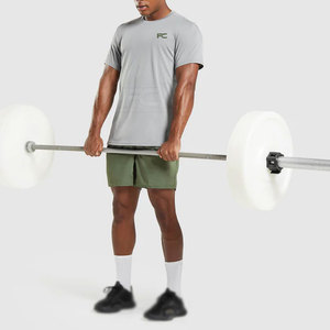 T-shirt de sport pour homme 2026, nouvelle collection, respirant, léger, manches courtes, couleur unie, 100 % coton, design personnalisable, qualité supérieure - Product Image 4