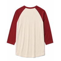 Kaos Raglan Slim Fit Warna Solid Lengan Panjang Sporty Berkualitas Tinggi 100% Katun Jersey 230g Cepat Kering Bernapas untuk Pria