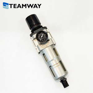 Teamway ชุดกรอง PW3000 PC3010 FRL ตัวควบคุม PL3000หล่อลื่น3/8 "G Port 0.5-8.7 kgf/CM ช่วงความดันแทนที่ Airtac - Product Image 2