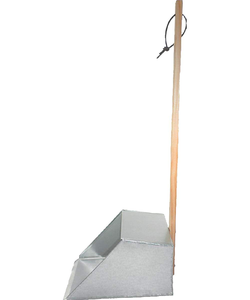 Recogedor de basura de metal galvanizado de diseño único a precio asequible para limpieza del hogar y jardín. - Product Image 5