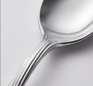 Ensemble de couverts minimalistes en métal avec finition miroir haute brillance, compatible lave-vaisselle, pour les occasions de mariage, la maison et l'hôtellerie - Product Image 2