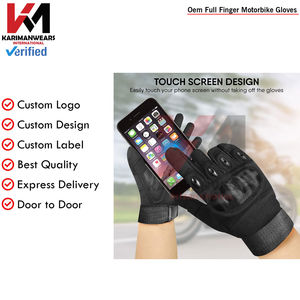 Gants de moto avec paume renforcée, légers, durables, confortables, haute adhérence, équipement de protection pour les mains - Product Image 5