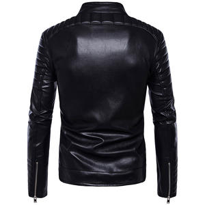 Chaqueta de cuero informal pakistaní al por mayor para hombre, chaqueta de moda de invierno cómoda para moto, fabricante y vendedor - Product Image 2