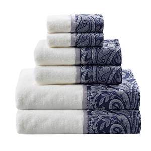 Jacquard 6-Piece <b>Bath</b> <b>Towel</b> <b>Set</b> - Product Image 2