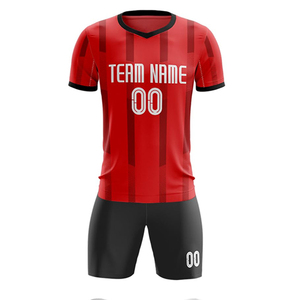 Conjunto de Uniforme de Fútbol Personalizado de Nuevo Diseño, Camiseta y Pantalones Cortos de Entrenamiento Profesional, Uniforme de Fútbol de Alta Calidad - Product Image 4