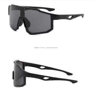 Sports One Piece Polarized Sunglasses <b>for</b> Men and Women Windproof Riding <b>Glasses</b> with PC Frame - Product Image 2