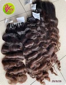 VuyHair Peluca de Cabello Humano Remy 100% de un Solo Donante, Cierre de Cabello de Primera Calidad, Doble Trama a Máquina, Todos los Estilos en Stock, Precio Económico - Product Image 4