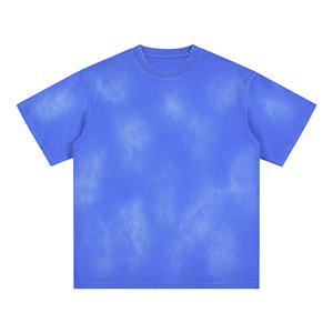 T-shirt de haute qualité, sérigraphié, délavé à l'acide, coupe ample, 100% coton, effet Monkey Wash, style streetwear - Product Image 4