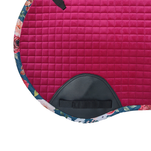 BRAND ZONE1995 - Silla de Montar Clásica Personalizada de Algodón Satinado con Forro de Malla, Duradera y Cómoda para Montar a Caballo y Saltar - Product Image 4