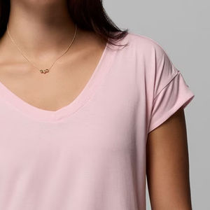 Camiseta de Algodón 100% Ecológica para Mujer, Corte Regular, Diseño que Realza la Figura, para Compradores al por Mayor, Colección de Verano, Logotipo Personalizado, Premium - Product Image 4