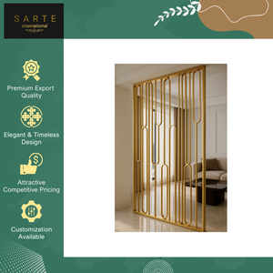 Luxury Stainless Steel Foldable Waterproof Laser Cut Water Bubble Sliding Partition Panel <b>Room</b> <b>Divider</b> for Living <b>Room</b> Use - Product Image 5