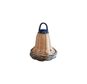 Campana Decorativa de Mimbre Tejida a Mano de Primera Calidad para Decoración Navideña del Hogar, Colección de Nueva Llegada - Product Image 3