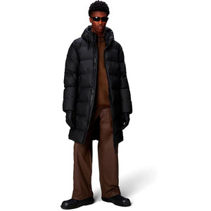 Chaqueta Acolchada Impermeable de Invierno con Capucha Aislante, Diseño Ligero, Bolsillos con Forro Polar, Ropa de Abrigo para Clima Frío - Product Image 3