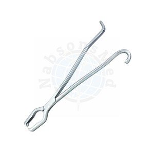 Pince à os de Lane de 17 pouces en acier inoxydable, instrument chirurgical orthopédique manuel pour réduction osseuse, réutilisable, CE ISO OEM - Product Image 5