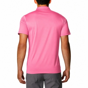 Men's Pink Short Sleeve for Shirt Rhinestone Design <b>Dot</b> Pattern Casual Knitted Breathable 100% Cotton <b>Eco</b>-Friendly Regular Fit - Product Image 3