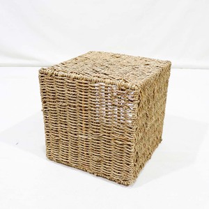 Hot Selling Seagrass Storage <b>Basket</b> Storage Box Square Woven <b>Cube</b> Bin Organizer - Product Image 4