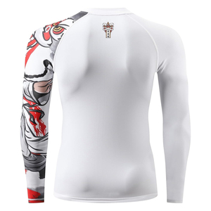 High Quality Mens Rash Guard Full Sleeve Breathable <b>Compression</b> Sports <b>Shirt</b> Manufacturer Wholesale Supply - Product Image 4