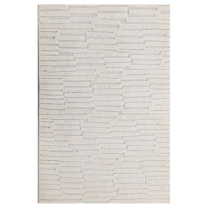 Luxury Handcrafted Non-Slip Modern Floral Medium Pile New Zealand Wool <b>Natural</b> <b>Fiber</b> <b>Rug</b> - Product Image 2