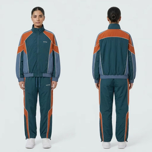 Conjunto Deportivo Cortavientos de Secado Rápido para Hombre - Conjunto de Sudadera para Correr, Venta al Por Mayor - Product Image 1