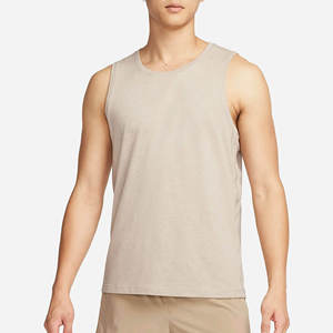 เสื้อกล้ามผู้ชายแบบสปอร์ตถักจากผ้าฝ้าย 100% แห้งเร็วและระบายอากาศได้ดีทุกฤดู - Product Image 4