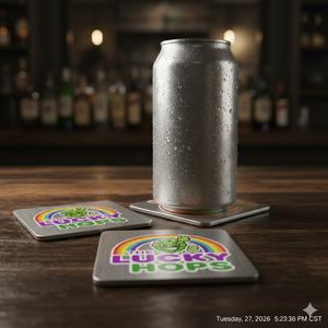 Posavasos de metal personalizados con logotipo, reutilizables, duraderos, para bebidas, personalizables - Product Image 2