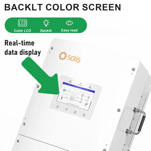 Onduleur solaire Solis 8000W triphasé S6-EH3P8K02-LV-YD-L 40-60V 178A basse tension pour maison hybride résidentielle - Product Image 3