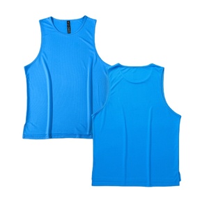 Débardeur Stringer de gymnastique de forme physique de sports d'entraînement d'OEM avec la fente - Product Image 1
