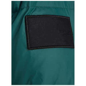 Veste matelassée à capuche unisexe personnalisée pour l'hiver, couleur vert émeraude, imperméable, rembourrée, parka pour hommes et femmes, vente en gros - Product Image 5