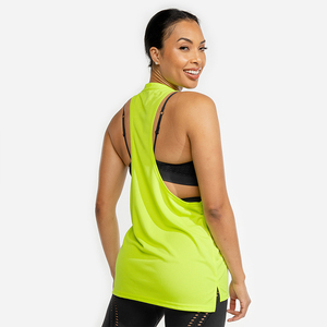 Camiseta Corta Personalizada para Mujer, Estilo Moderno, Sin Mangas, Ropa Deportiva, Alta Calidad, Suministro al por Mayor OEM - Product Image 5