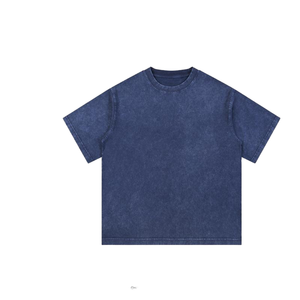 Camisetas Vintage Unisex Personalizadas con Hombros Caídos, 100% Algodón de Alta Calidad, Oversize, Manga Corta, Bordado, 250gsm - Product Image 5
