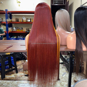 Premium Smooth Bone Straight <b>Short</b> Lace Front <b>Wig</b> Human Hair Glueless for Lace 300g Vietnamese Raw Hair 180% Density - Product Image 2