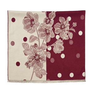 Women's Square <b>Silk</b> Scarf Floral Print Elegant Multi-Functional Fashion Accessory All Seasons - Product Image 1