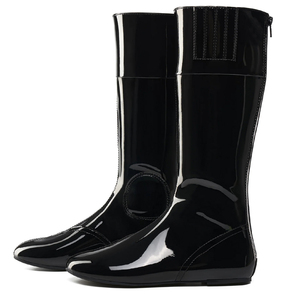 Botas de Montar a Caballo de Primera Calidad para Hombre, Botas Ecuestres Altas de Cuero Sintético - Product Image 2