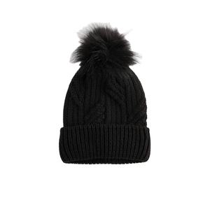Bonnet le plus vendu Style Unique respirant en gros bonnets à revers et côtelés bonne qualité Beanie pour femmes - Product Image 1