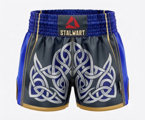 กางเกงขาสั้นฝึกซ้อม MMA และมวยไทย STALWART IMPEX คุณภาพพรีเมียม ผลิตจากผ้าฝ้ายน้ำหนักเบา สำหรับกีฬา - Product Image 5