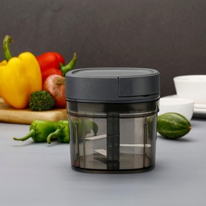 Processore per aglio a cipolla e aglio a mano pratico Mini Cutter da cucina resistente per uso portatile - Product Image 4