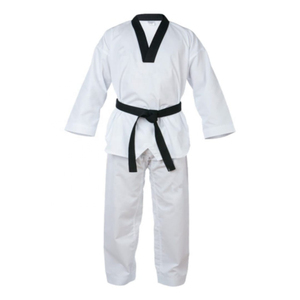 Uniforme de Taekwondo Écologique Dobok, Tenue d'Arts Martiaux en Coton Respirant, Légère et Confortable pour l'Entraînement - Product Image 1