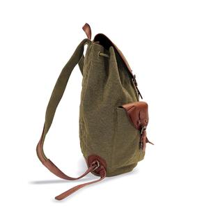Leather Canvas <b>Backpack</b> <b>Simple</b> Travel School Laptop Bag Wholesale Custom Brand Factory Direct LCB-0044 - Product Image 4
