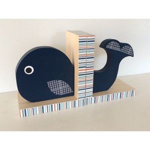Sujetalibros de Madera con Forma de Elefante, Estilo Escandinavo, para Niños, Estantes de Madera Grises, Accesorios de Decoración para Habitación Infantil - Product Image 3