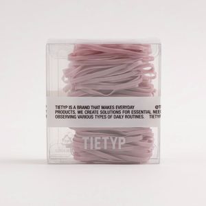ยางรัดผม TIETYP สีพื้น เรียบง่าย ทันสมัย ใช้ได้ทุกวัน สำหรับผู้หญิง บรรจุกล่อง ผลิตในเกาหลี - Product Image 3