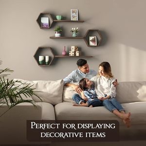 Étagères murales au design minimaliste, étagères murales au design luxueux, étagères murales tendance, étagères murales élégantes, design contemporain - Product Image 3