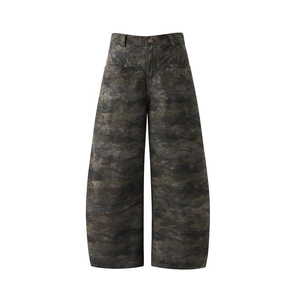 Fournisseur OEM de jeans bootcut taille haute pour femmes, pantalons en denim pour marques de vêtements, approvisionnement en gros - Product Image 4