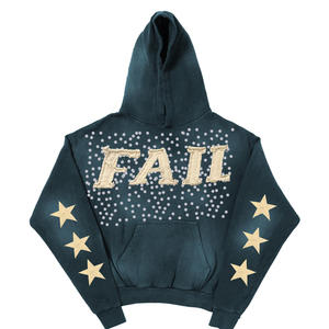 High Quality Cotton Hoodie Solid Color Design for Spring and Winter Streetwear Comfortable and Durable Hoodie for Men - Product Image 6